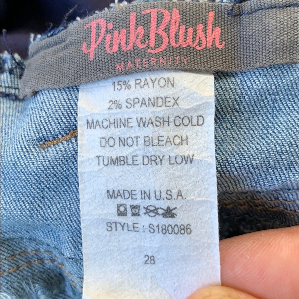 Bundle of maternally short Pink Blush, indigo Blue - Picture 4 of 7